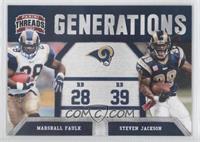 Marshall Faulk, Steven Jackson