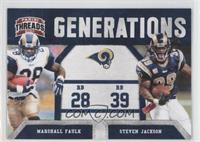 Marshall Faulk, Steven Jackson