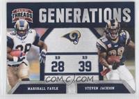 Marshall Faulk, Steven Jackson