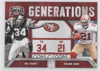 Joe Perry, Frank Gore