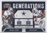 Dez Bryant, Michael Irvin