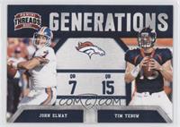 John Elway, Tim Tebow