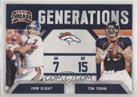 John Elway, Tim Tebow