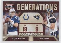 Peyton Manning, Sam Bradford