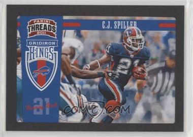 2011 Panini Threads - Pro Gridiron Kings - Black Framed #11 - C.J. Spiller /10