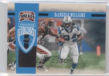 2011 Panini Threads - Pro Gridiron Kings - Materials Prime #7 - DeAngelo Williams /99