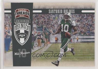 2011 Panini Threads - Pro Gridiron Kings #39 - Santonio Holmes