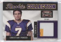 Christian Ponder #/50