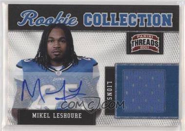 2011 Panini Threads - Rookie Collection Materials - Signatures #25 - Mikel Leshoure /25