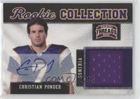 Christian Ponder #/25