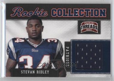 2011 Panini Threads - Rookie Collection Materials #30 - Stevan Ridley /299 [Noted]