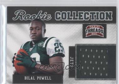 2011 Panini Threads - Rookie Collection Materials #5 - Bilal Powell /299