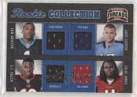 A.J. Green, Cam Newton, Jake Locker, Julio Jones #/299