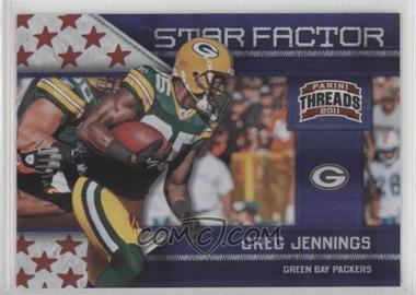 2011 Panini Threads - Star Factor - Century Proof #12 - Greg Jennings /100