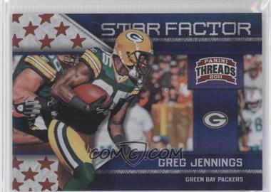 2011 Panini Threads - Star Factor - Century Proof #12 - Greg Jennings /100