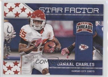 2011 Panini Threads - Star Factor #13 - Jamaal Charles