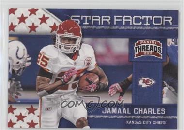 2011 Panini Threads - Star Factor #13 - Jamaal Charles