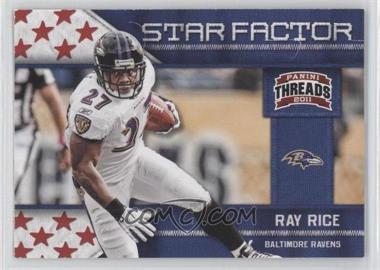 2011 Panini Threads - Star Factor #22 - Ray Rice