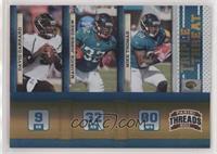 David Garrard, Maurice Jones-Drew, Mike Thomas #/100