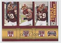 Brian Orakpo, LaRon Landry, London Fletcher