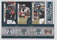 Michael Vick, LeSean McCoy, DeSean Jackson