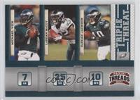 Michael Vick, LeSean McCoy, DeSean Jackson [EX to NM]