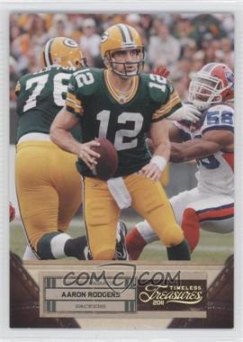 2011 Panini Timeless Treasures - [Base] - Gold #1 - Aaron Rodgers /49