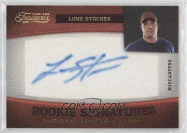 2011 Panini Timeless Treasures - [Base] - Gold #184 - Rookie Signatures - Luke Stocker /10