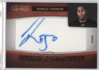 Rookie Signatures - Ronald Johnson [Noted] #/10