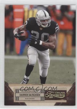 2011 Panini Timeless Treasures - [Base] - Gold #22 - Darren McFadden /49