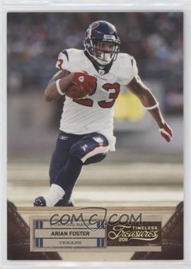 2011 Panini Timeless Treasures - [Base] - Gold #7 - Arian Foster /49