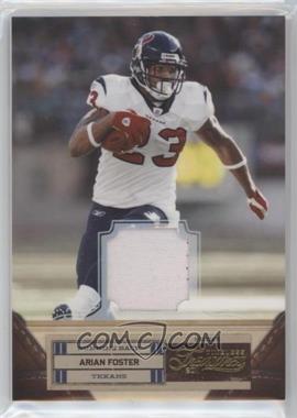 2011 Panini Timeless Treasures - [Base] - Material Jerseys Prime #7 - Arian Foster /25