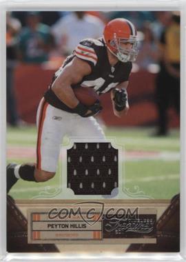 2011 Panini Timeless Treasures - [Base] - Material Jerseys #77 - Peyton Hillis /250 [EX to NM]