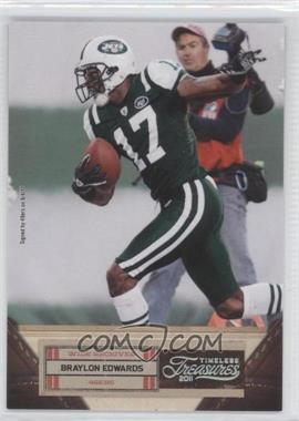 2011 Panini Timeless Treasures - [Base] - Silver #11 - Braylon Edwards /99