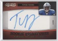 Rookie Signatures - Titus Young #/25