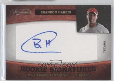 2011 Panini Timeless Treasures - [Base] #141 - Rookie Signatures - Brandon Harris /463