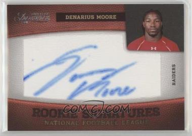 2011 Panini Timeless Treasures - [Base] #156 - Rookie Signatures - Denarius Moore /264