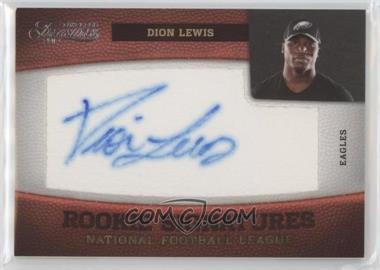 2011 Panini Timeless Treasures - [Base] #157 - Rookie Signatures - Dion Lewis /463