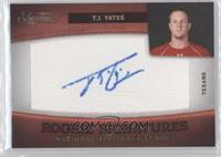 Rookie Signatures - T.J. Yates #/299