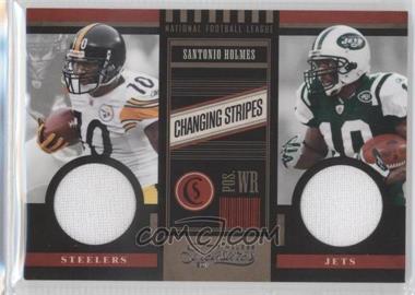 2011 Panini Timeless Treasures - Changing Stripes Materials #27 - Santonio Holmes /40