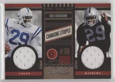 2011 Panini Timeless Treasures - Changing Stripes Materials #8 - Eric Dickerson /249