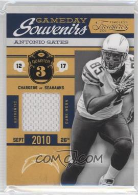 2011 Panini Timeless Treasures - Gameday Souvenirs - 3rd Quarter #24 - Antonio Gates /185