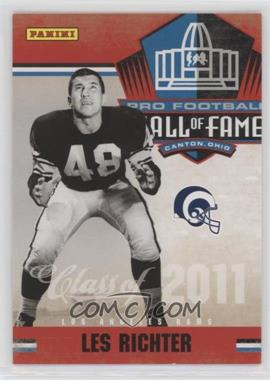 2011 Panini Timeless Treasures - Hall of Fame Class of 2011 #12 - Les Richter