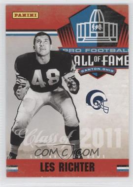 2011 Panini Timeless Treasures - Hall of Fame Class of 2011 #12 - Les Richter