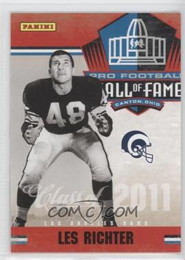 2011 Panini Timeless Treasures - Hall of Fame Class of 2011 #12 - Les Richter