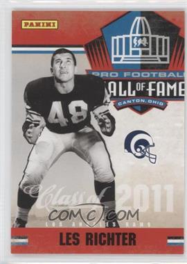 2011 Panini Timeless Treasures - Hall of Fame Class of 2011 #12 - Les Richter