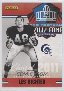 2011 Panini Timeless Treasures - Hall of Fame Class of 2011 #12 - Les Richter