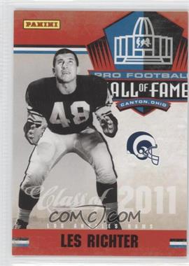 2011 Panini Timeless Treasures - Hall of Fame Class of 2011 #12 - Les Richter