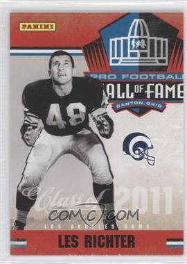 2011 Panini Timeless Treasures - Hall of Fame Class of 2011 #12 - Les Richter