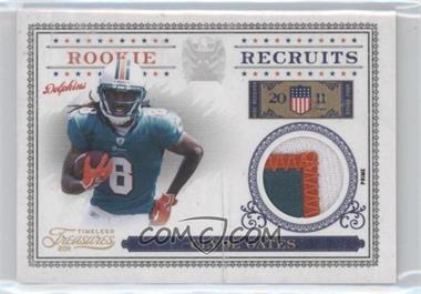 2011 Panini Timeless Treasures - Rookie Recruits Materials - Prime #29 - Clyde Gates /25